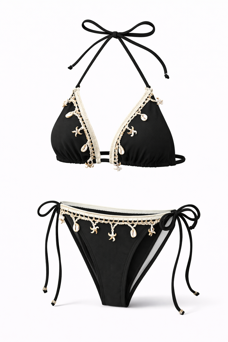 Bikini Taille Haute Santorini