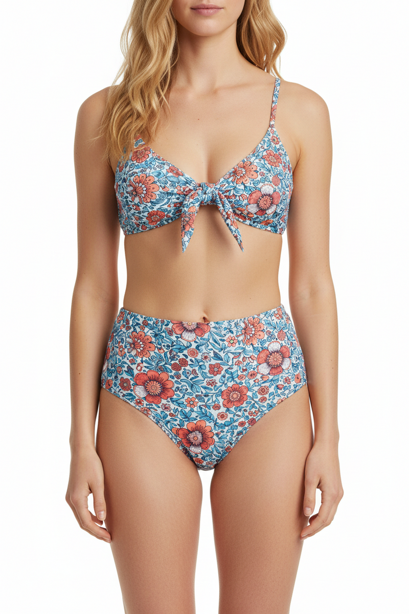 Bikini Taille Haute Opale